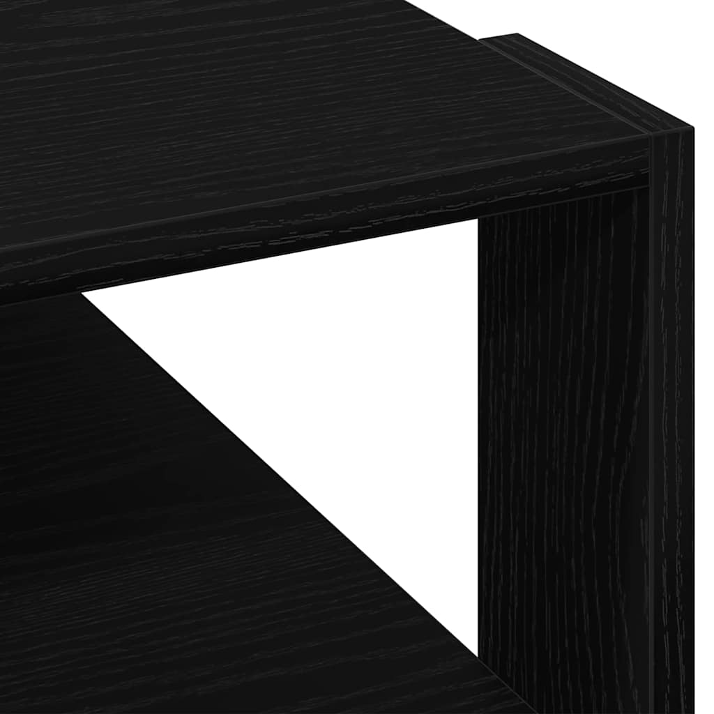 Table Basse Chêne noir 59,5 x 59,5 x 40 cm Bois d'ingénierie - XIOS