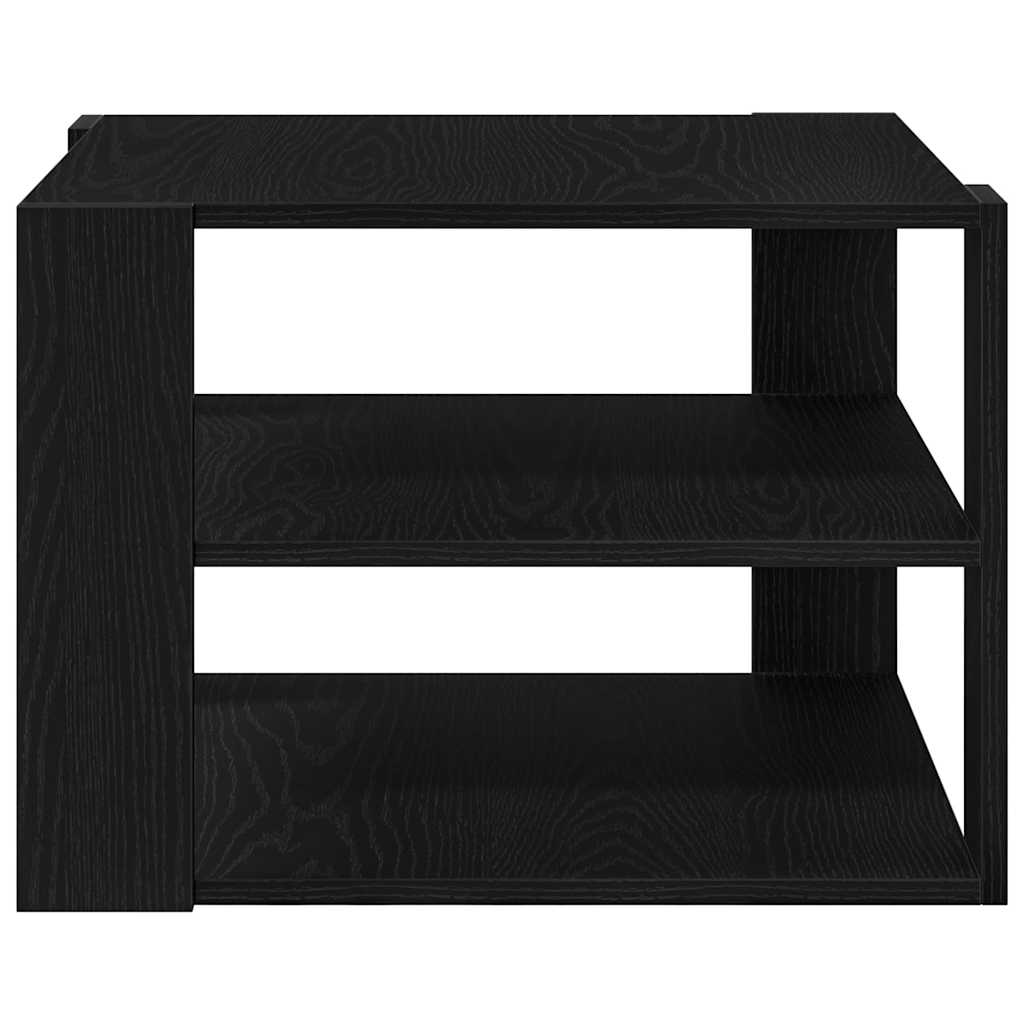 Table Basse Chêne noir 59,5 x 59,5 x 40 cm Bois d'ingénierie - XIOS