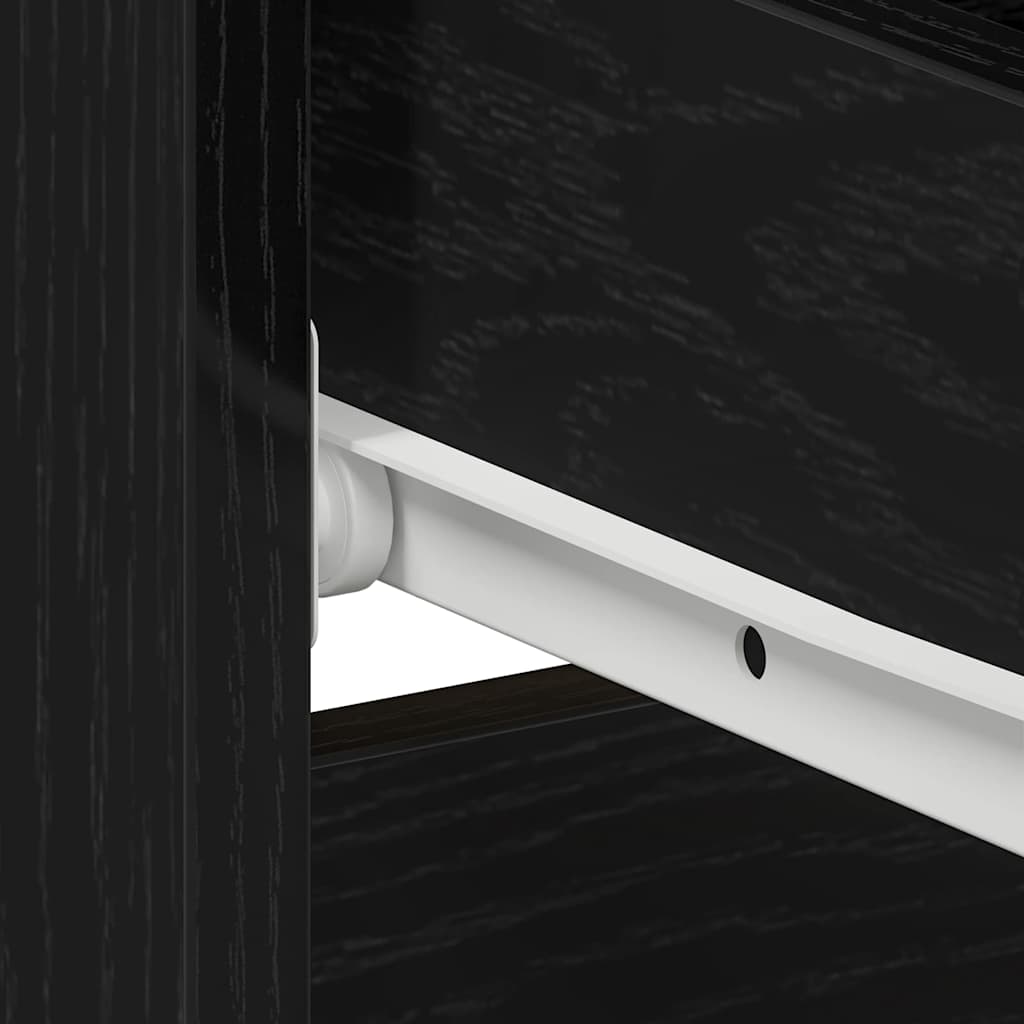 Cabinet de chevet 2 pcs Chêne noir 50 x 40 x 43.5 cm