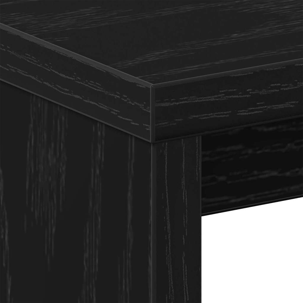 Cabinet de chevet Chêne noir 40 x 30 x 40 cm Bois d'ingénierie
