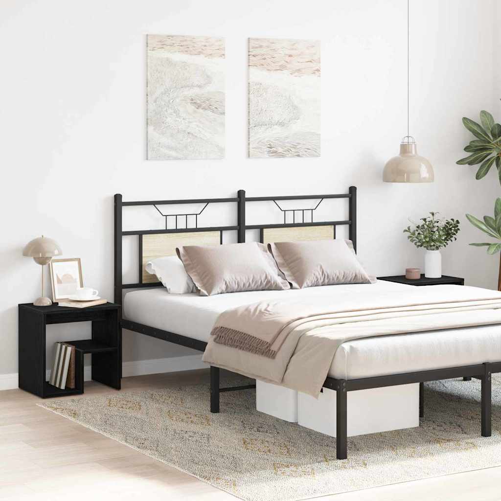 Cabinet de chevet 2 pcs Chêne noir 40 x 30 x 40 cm