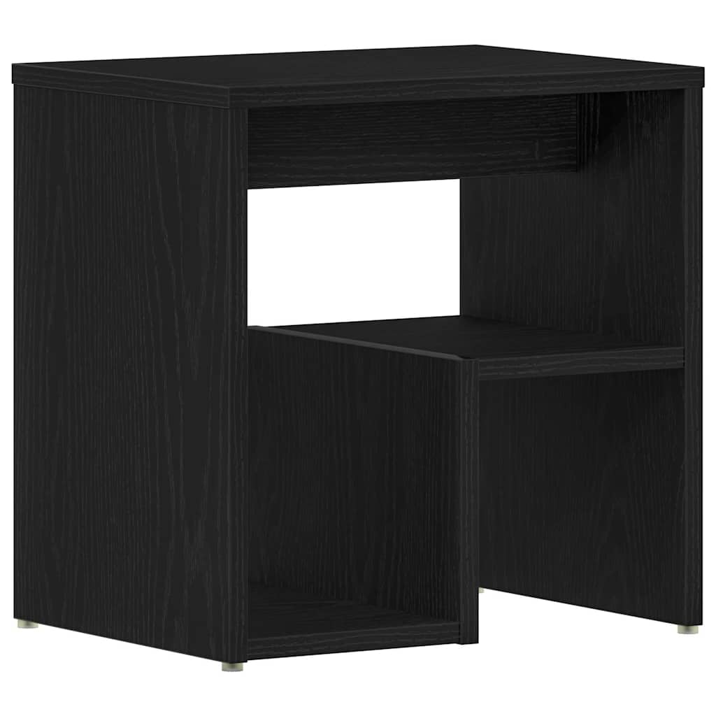 Cabinet de chevet 2 pcs Chêne noir 40 x 30 x 40 cm