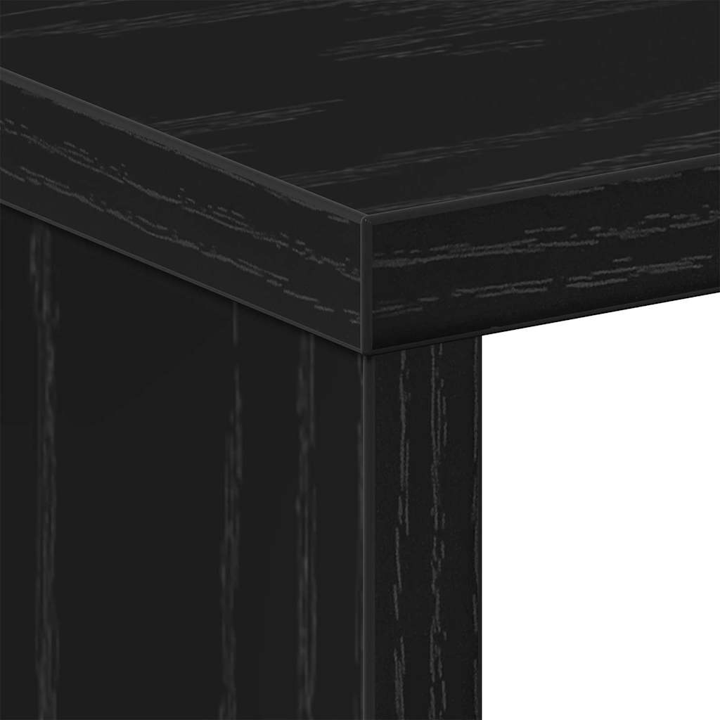 Cabinet de chevet 2 pc Chêne noir 50 x 30 x 51,5 cm - XIOS