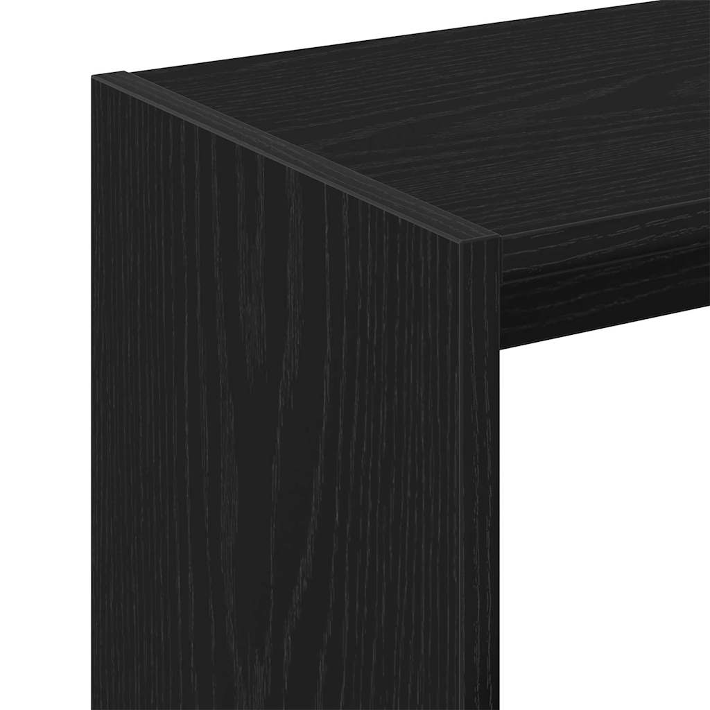 Table d'appoint Chêne noir 50 x 26 x 50 cm Bois d'ingénierie - XIOS
