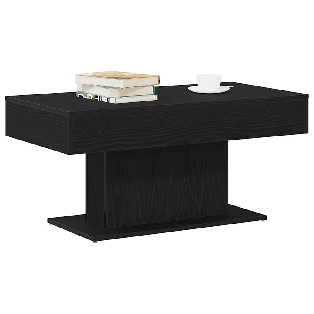 Table basse Chêne noir 96 x 50 x 45 cm Bois d'ingénierie - XIOS