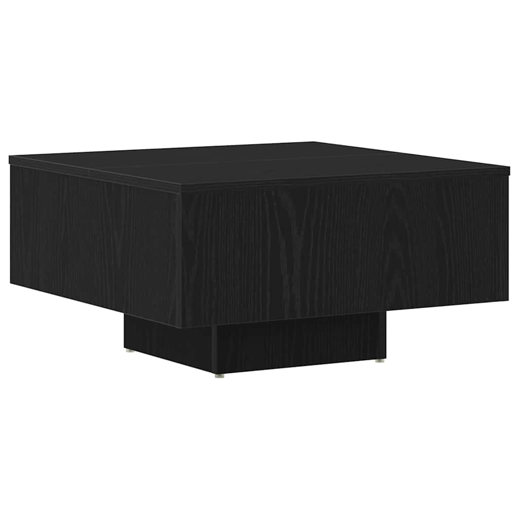 Table basse Chêne noir 60 x 60 x 31,5 cm Bois d'ingénierie - XIOS