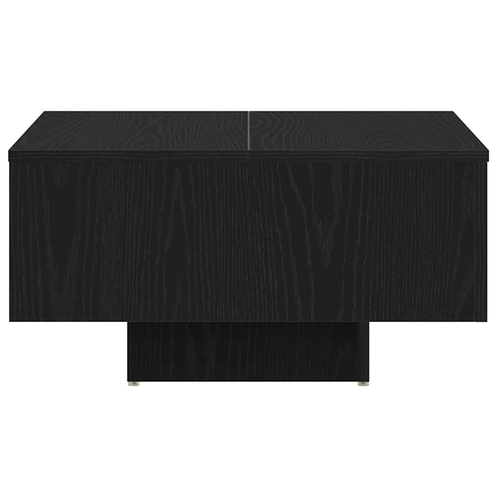 Table basse Chêne noir 60 x 60 x 31,5 cm Bois d'ingénierie - XIOS