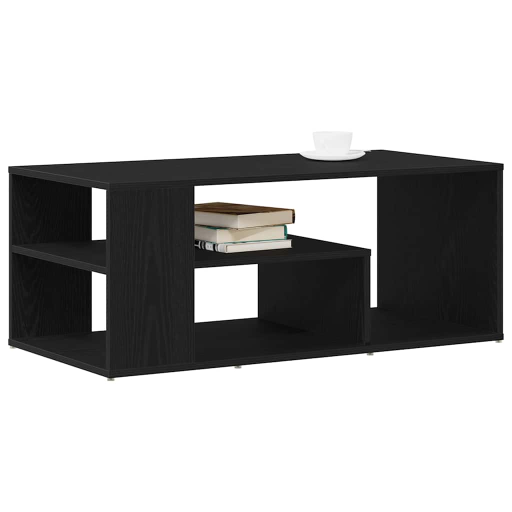 Table basse Chêne noir 100 x 50 x 40 cm Bois d'ingénierie - XIOS