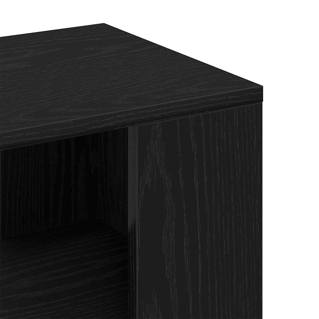 Table d'appoint Chêne noir 36 x 30 x 56 cm Bois d'ingénierie - XIOS