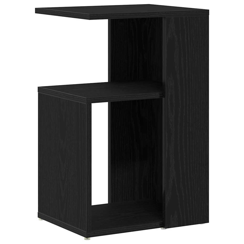 Table d'appoint Chêne noir 36 x 30 x 56 cm Bois d'ingénierie - XIOS