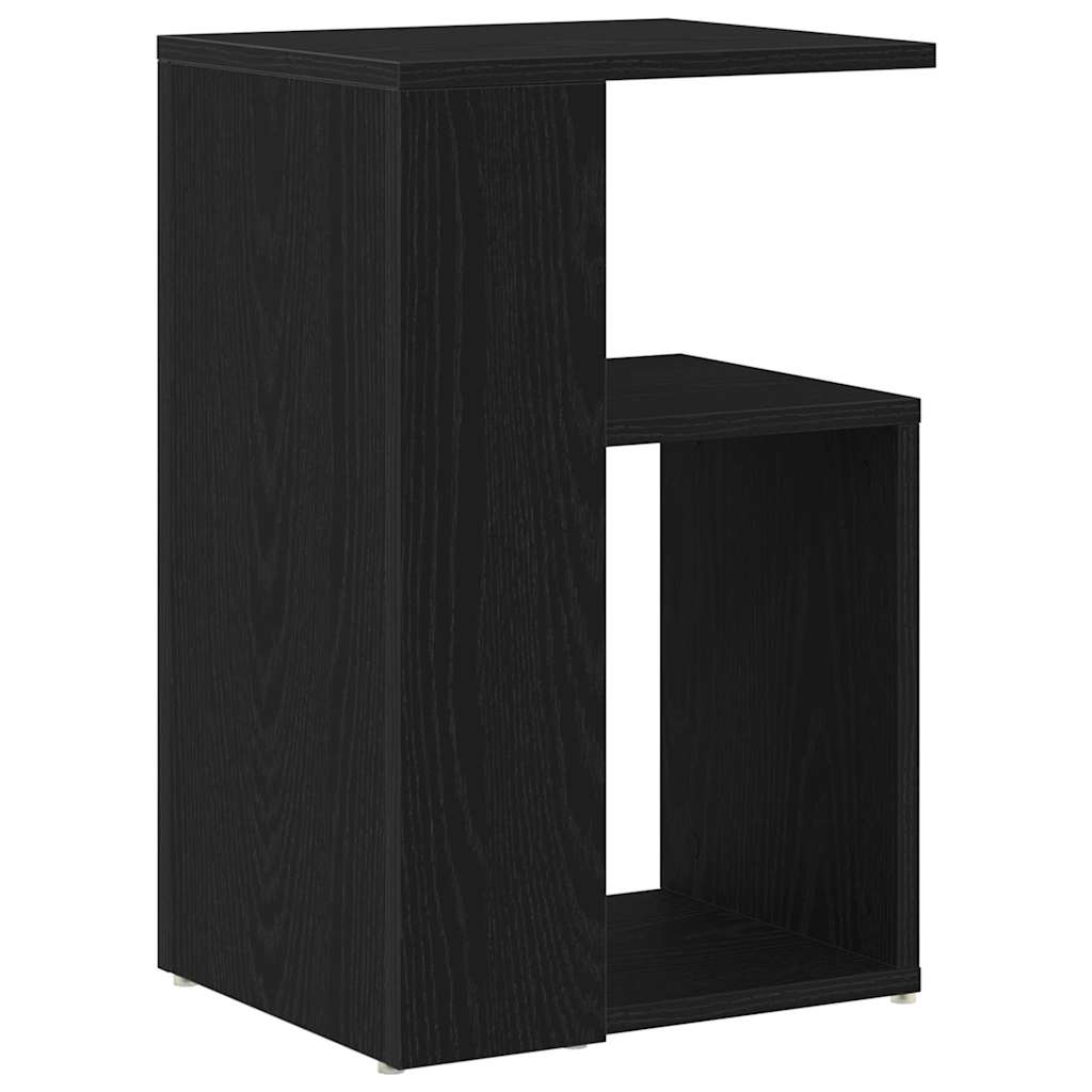 Table d'appoint Chêne noir 36 x 30 x 56 cm Bois d'ingénierie - XIOS