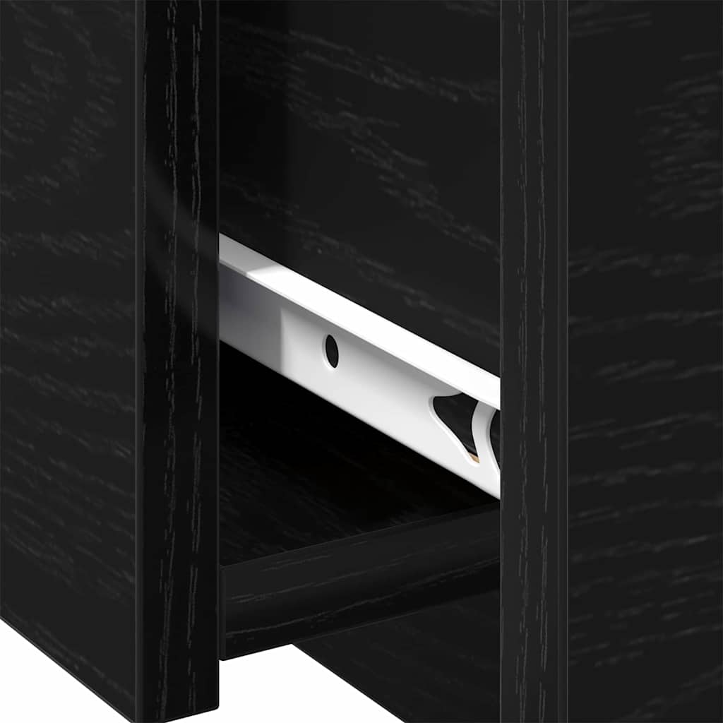 Table basse Chêne noir 90 x 60 x 31 cm Bois d'ingénierie - XIOS