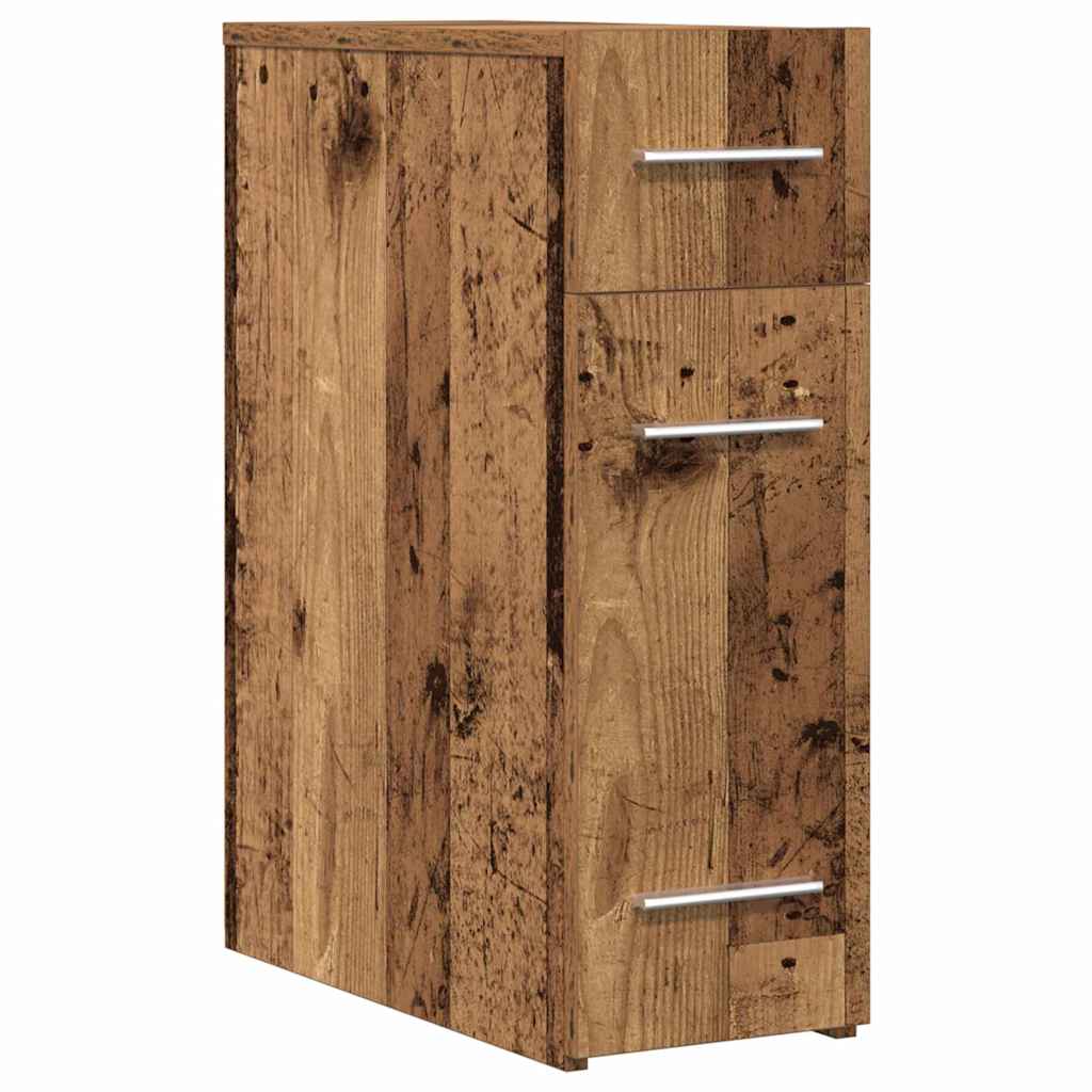 Armoire à pharmacie en bois ancien 20x45,5x60 cm en bois d'ingénierie