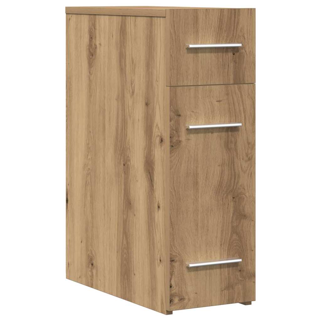 Armoire de pharmacie vidaXL en chêne fait main 20x45,5x60 cm en bois d'ingénierie