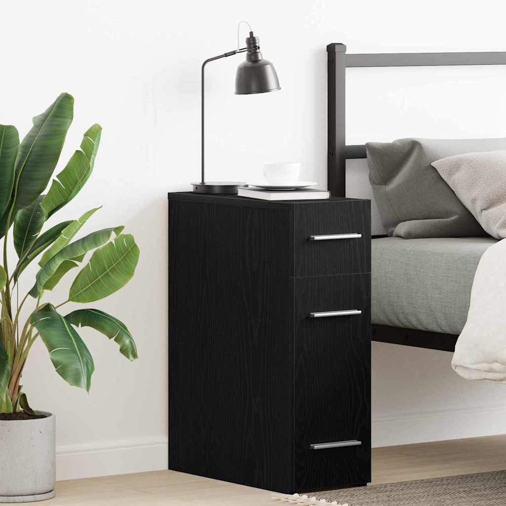 Armoire d'apothicaire Chêne noir 20 x 45,5 x 60 cm - XIOS