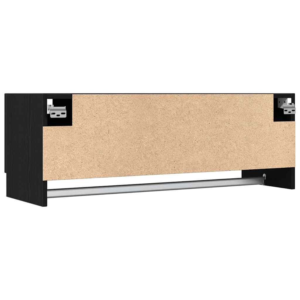 Armoire Chêne noir 100 x 32,5 x 35 cm Bois d'ingénierie - XIOS