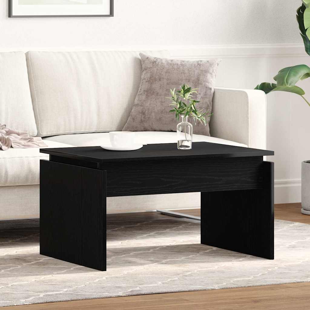 Table basse Chêne noir 68 x 38 x 50 cm Bois d'ingénierie - XIOS