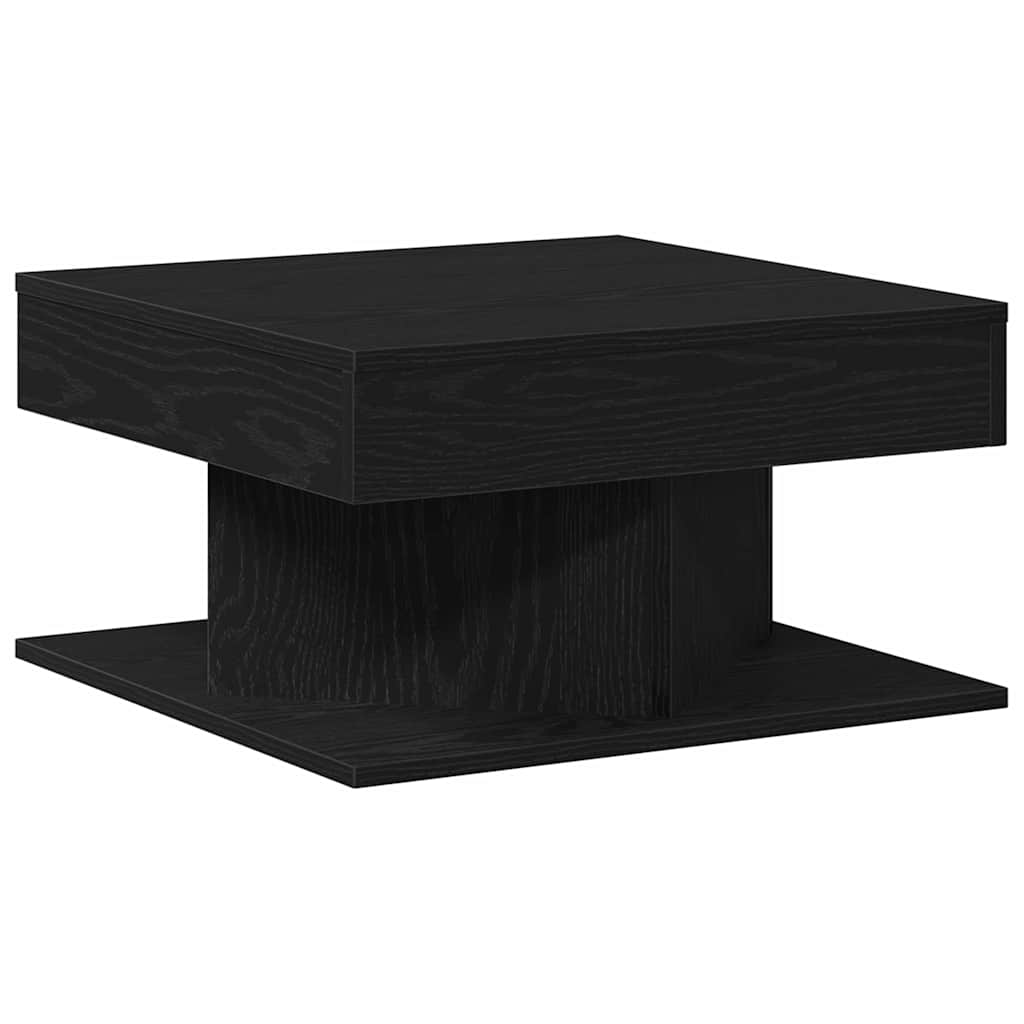 Table basse Chêne noir 57 x 57 x 30 cm Bois d'ingénierie - XIOS