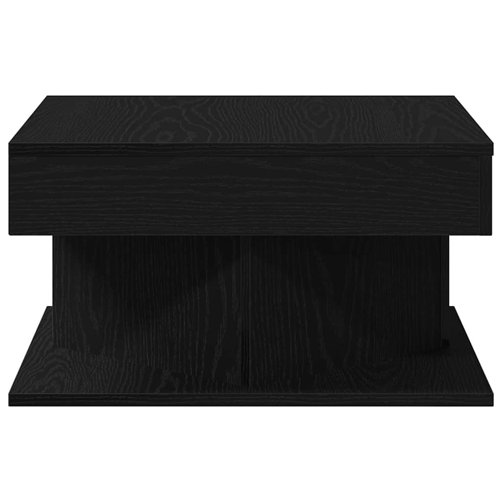 Table basse Chêne noir 57 x 57 x 30 cm Bois d'ingénierie - XIOS