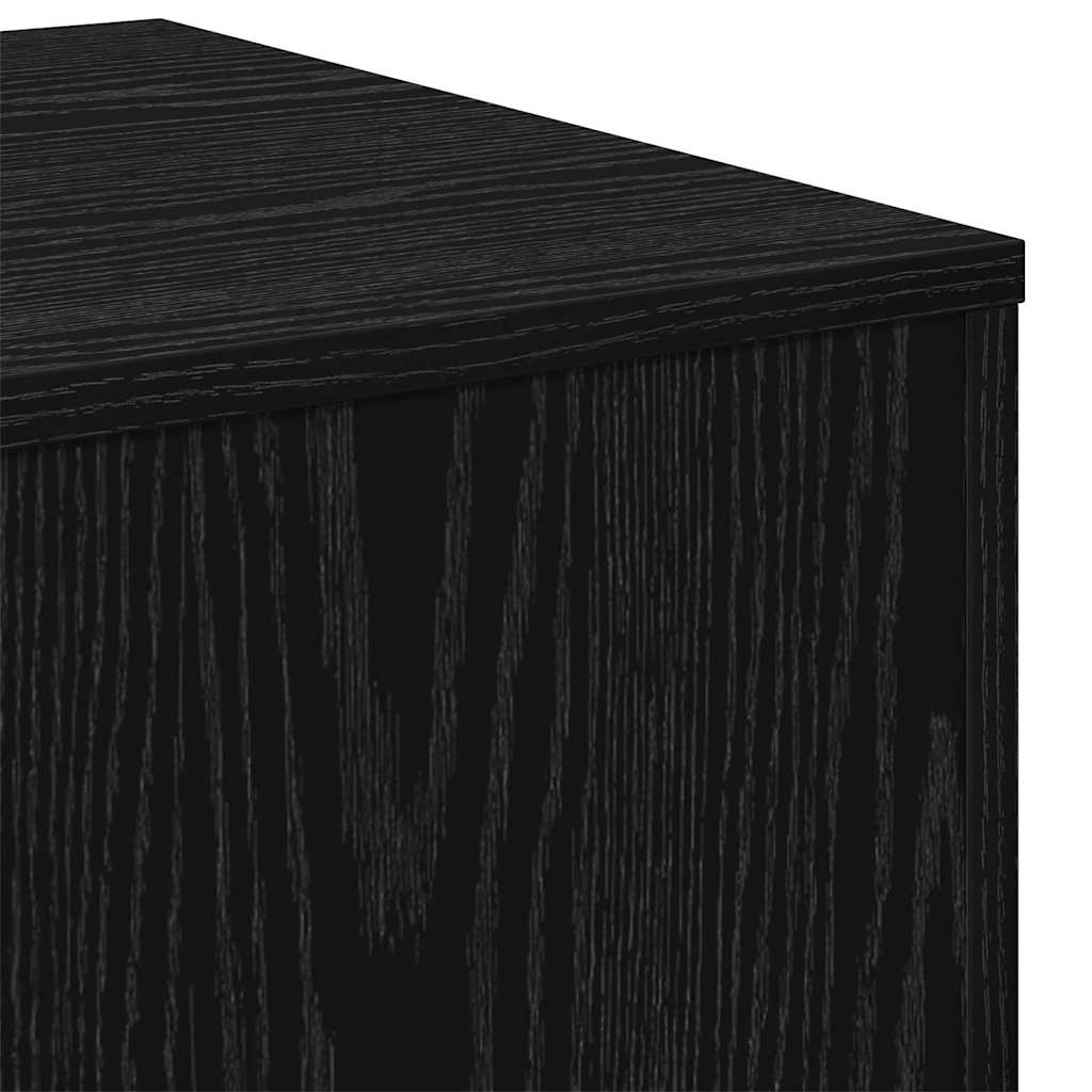 Table Gigogne 3 pcs Chêne noir 45 x 45 x 45 cm - XIOS
