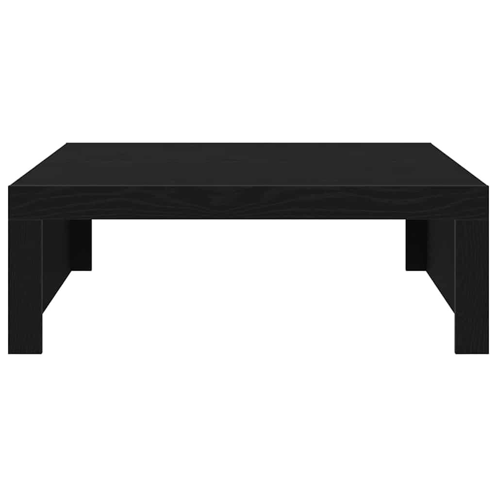 Table basse Chêne noir 100 x 100 x 35 cm Bois d'ingénierie - XIOS