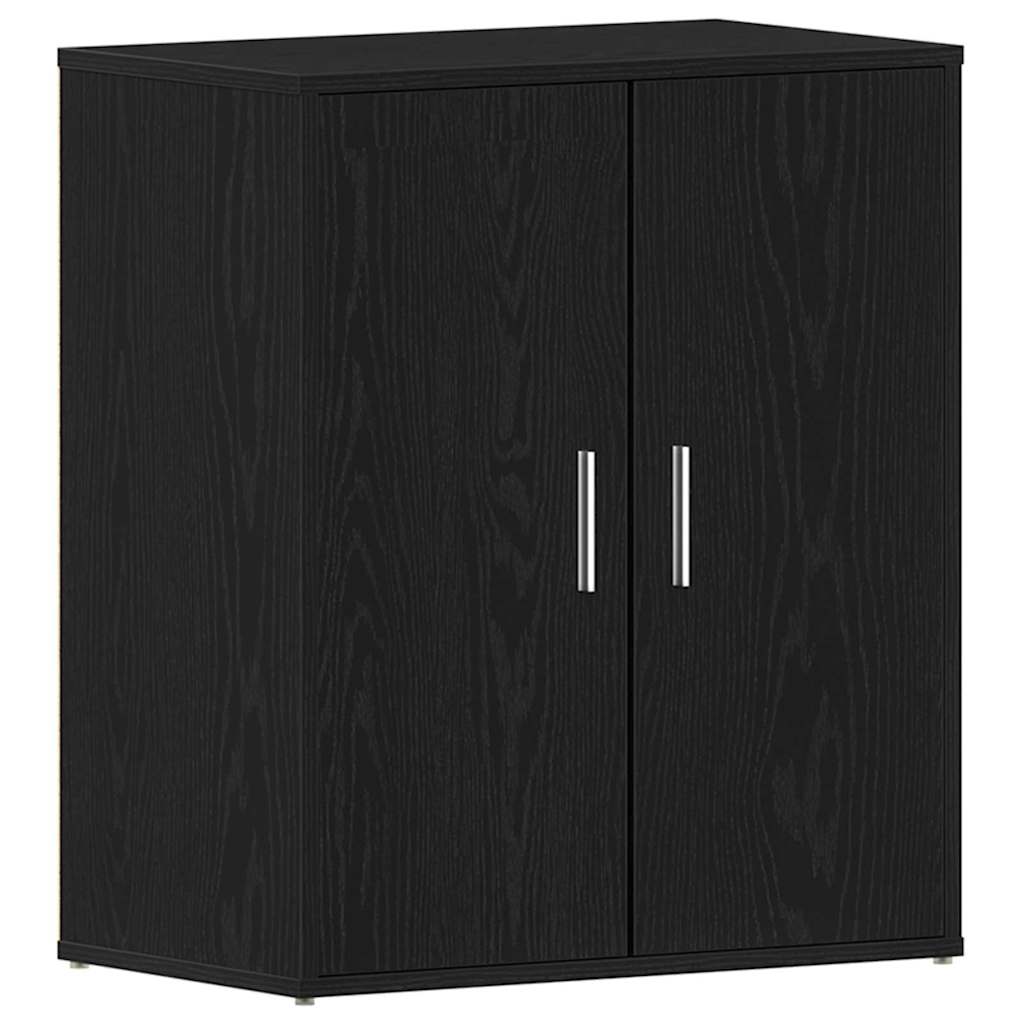 Cabinet à chaussures avec étagère Chêne noir 60 x 35 x 70 cm - XIOS