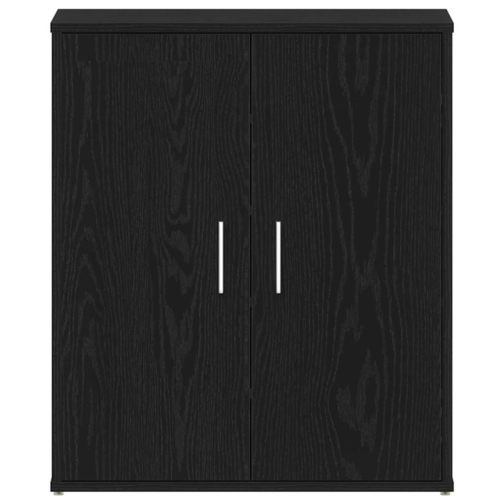 Cabinet à chaussures avec étagère Chêne noir 60 x 35 x 70 cm - XIOS