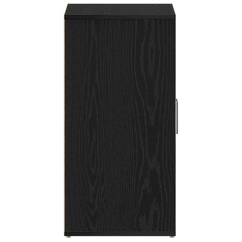 Cabinet à chaussures avec étagère Chêne noir 60 x 35 x 70 cm - XIOS