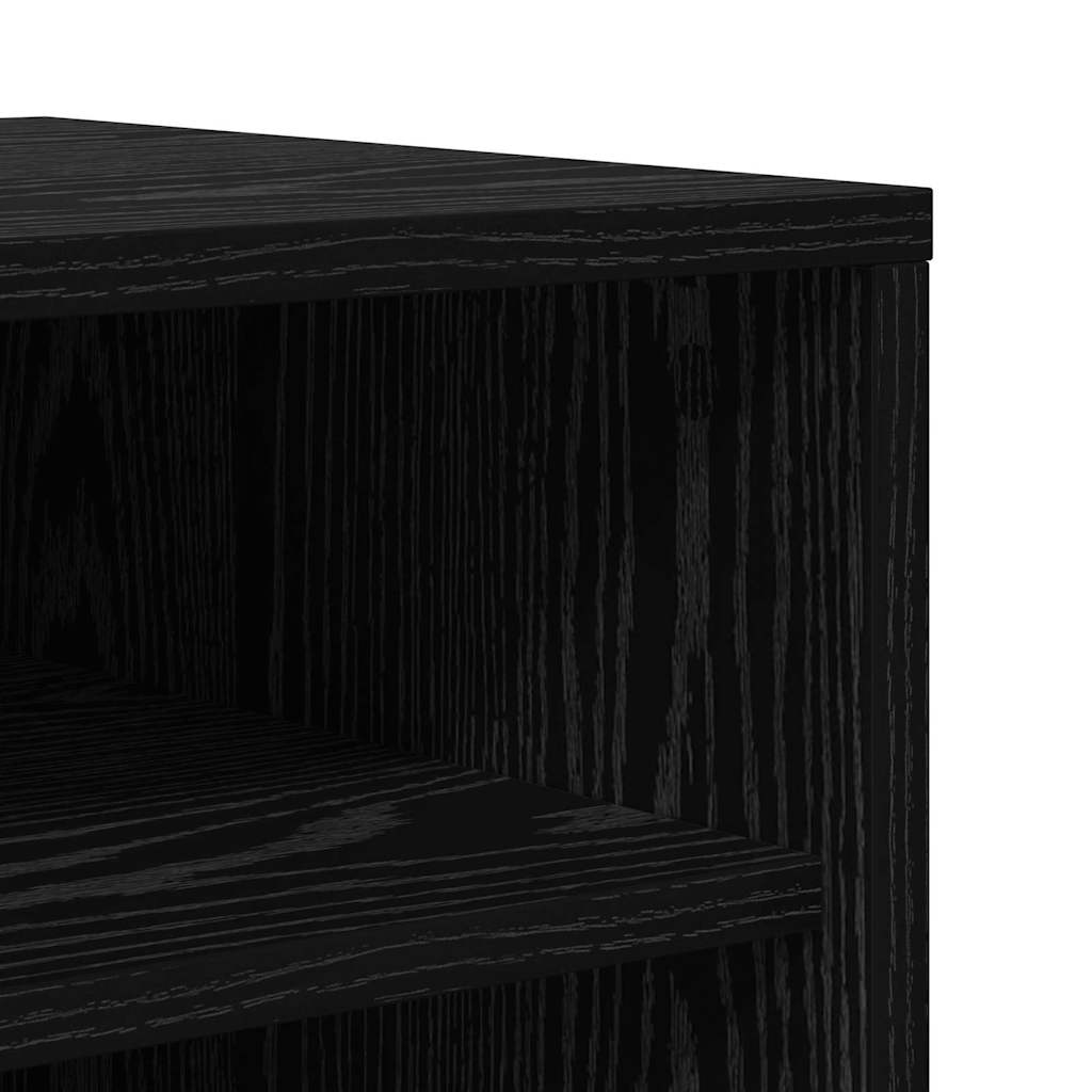 Cabinet à chaussures avec étagère Chêne noir 60 x 35 x 92 cm - XIOS