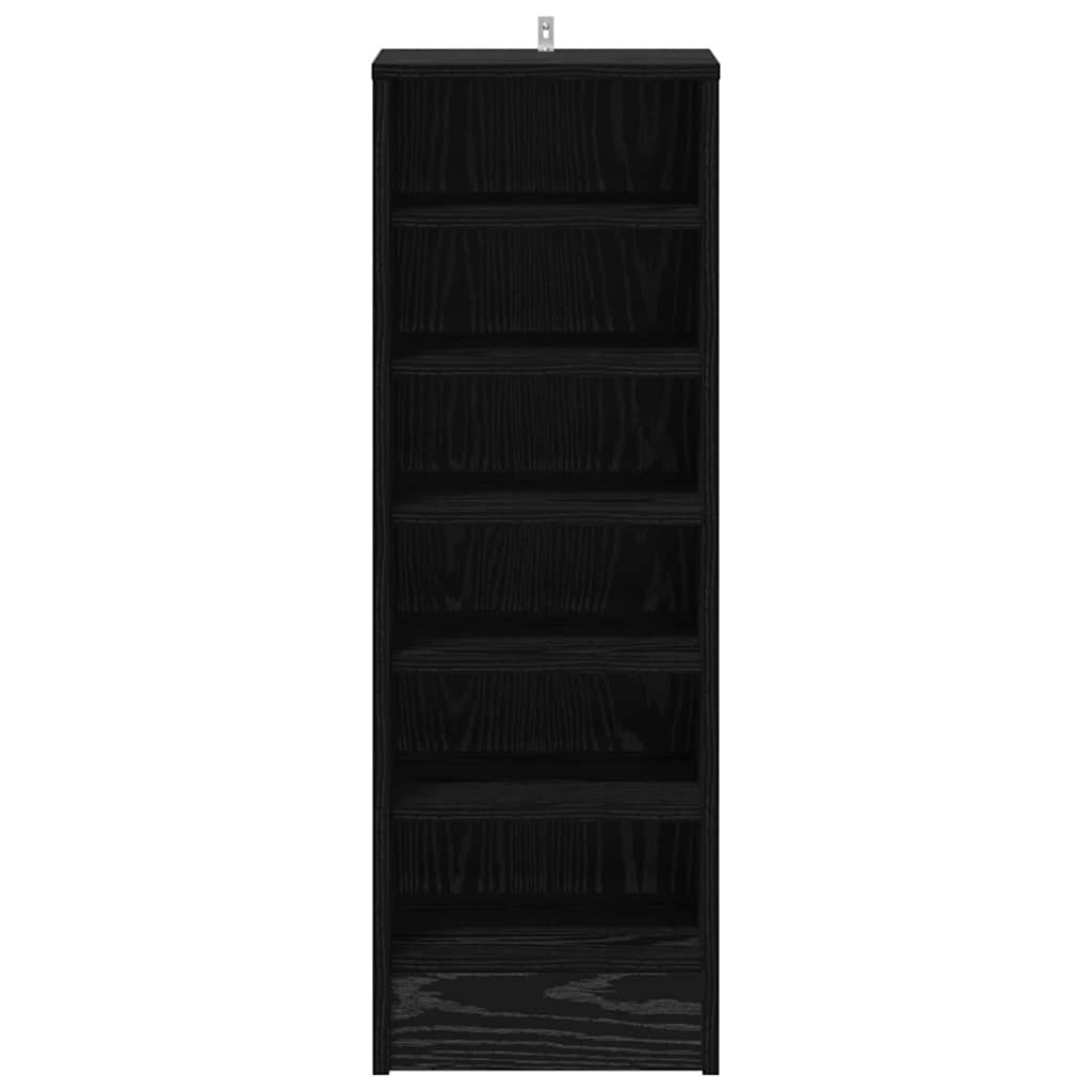 Cabinet à chaussures avec étagère Chêne noir 32 x 35 x 90 cm - XIOS