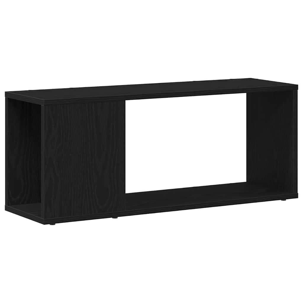Centre de divertissement Noir 80 x 24 x 32 cm Bois d'ingénierie - XIOS