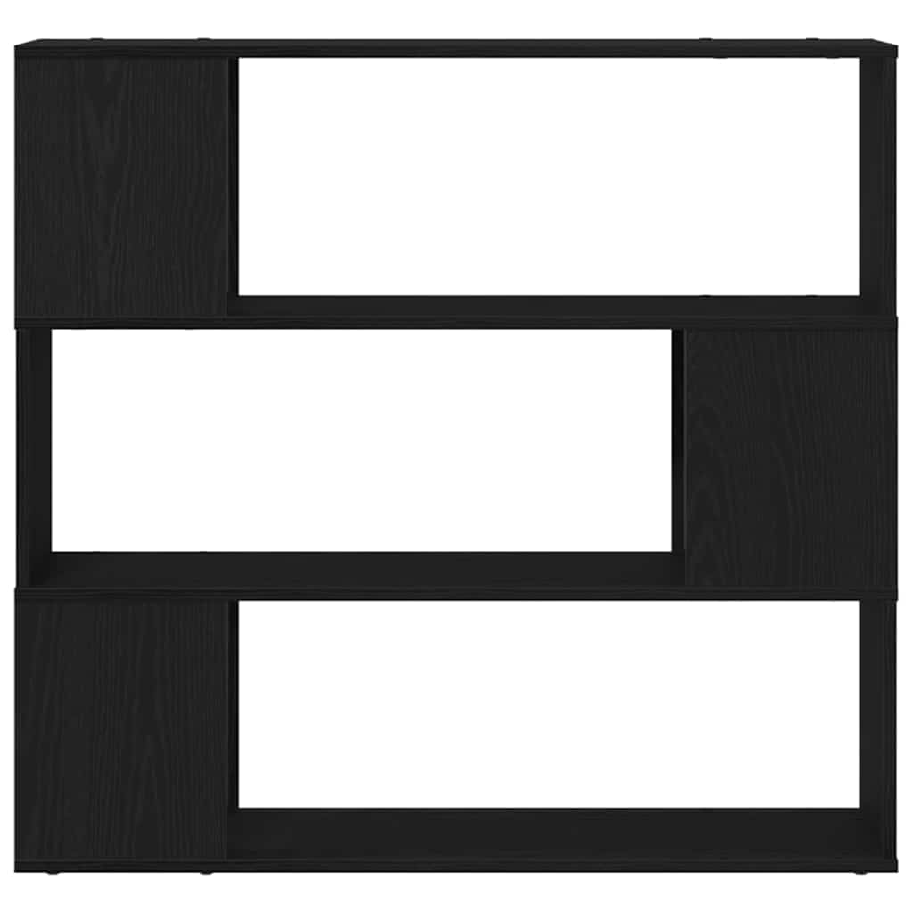 Ensemble meuble TV Montage mural Chêne noir 100 x 24 x 94 cm