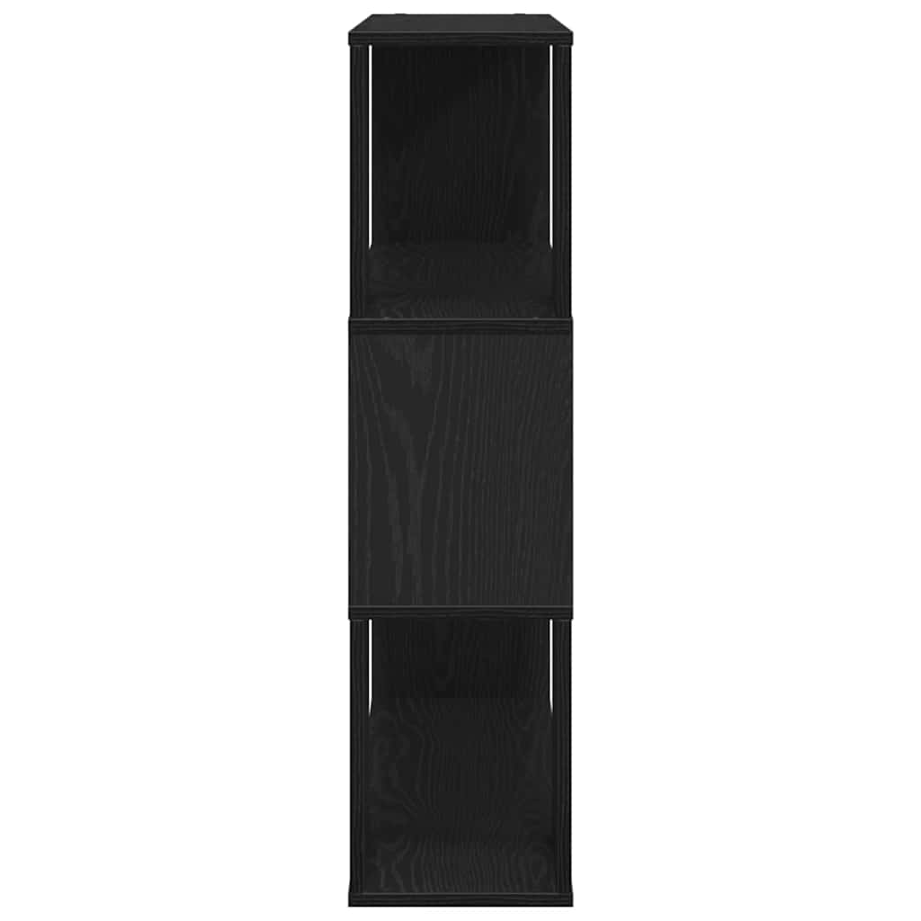 Ensemble meuble TV Montage mural Chêne noir 100 x 24 x 94 cm