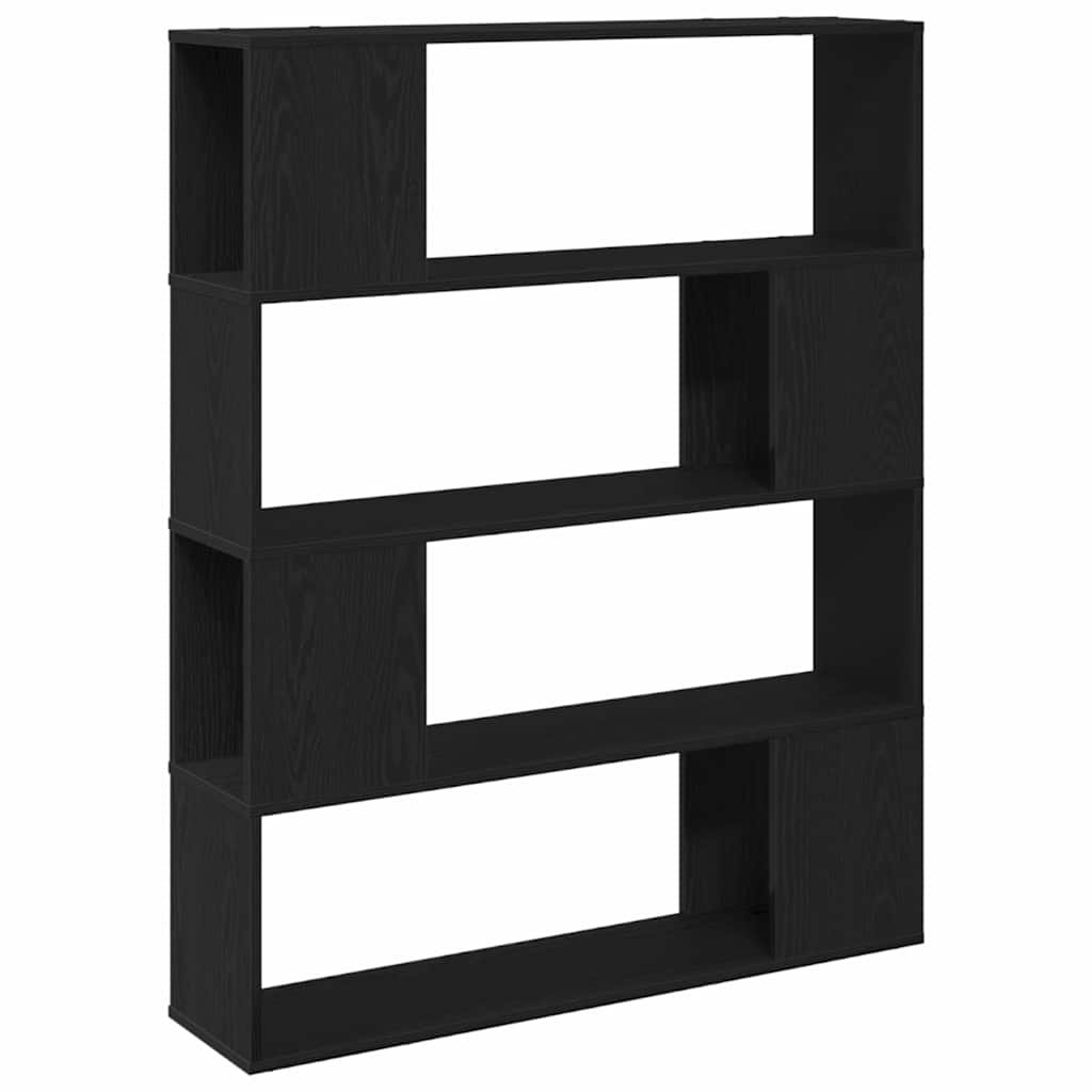 Ensemble meuble TV Montage mural Chêne noir 100 x 24 x 124,5 cm - XIOS