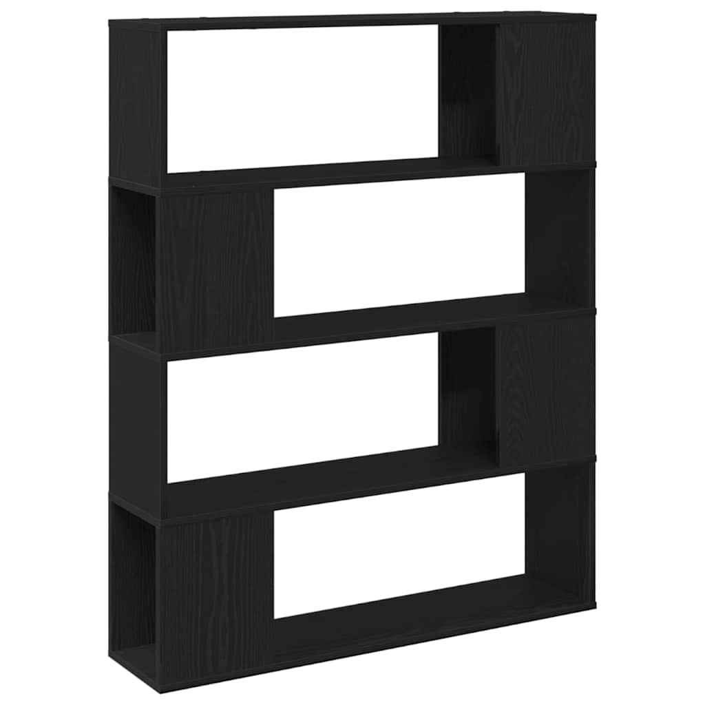 Ensemble meuble TV Montage mural Chêne noir 100 x 24 x 124,5 cm - XIOS