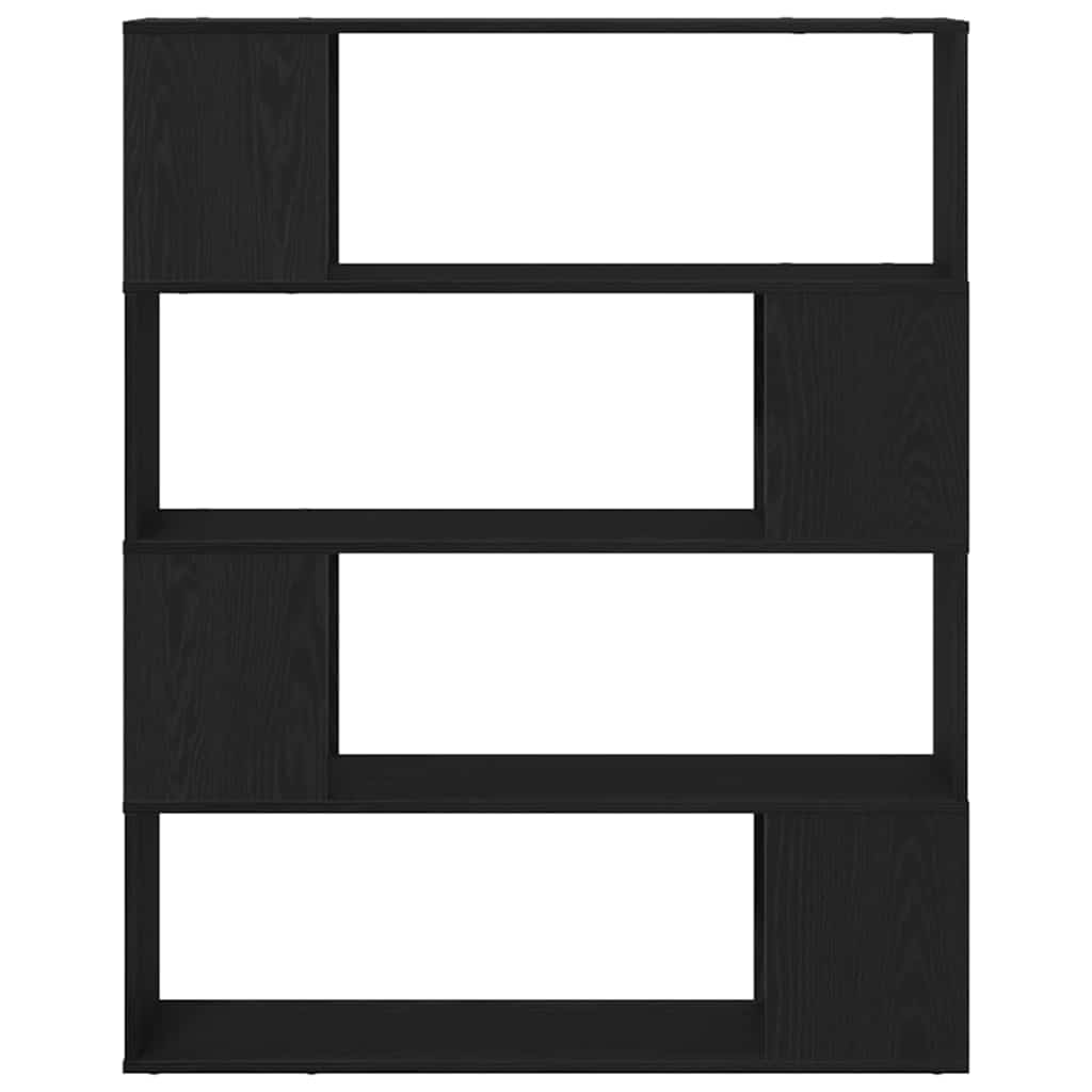 Ensemble meuble TV Montage mural Chêne noir 100 x 24 x 124,5 cm - XIOS