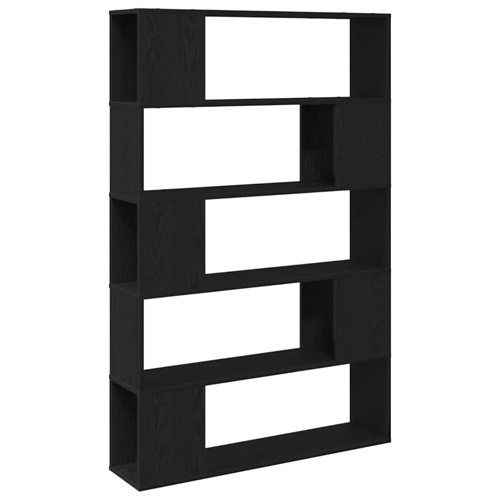 Ensemble meuble TV Montage mural Chêne noir 100 x 24 x 155 cm - XIOS