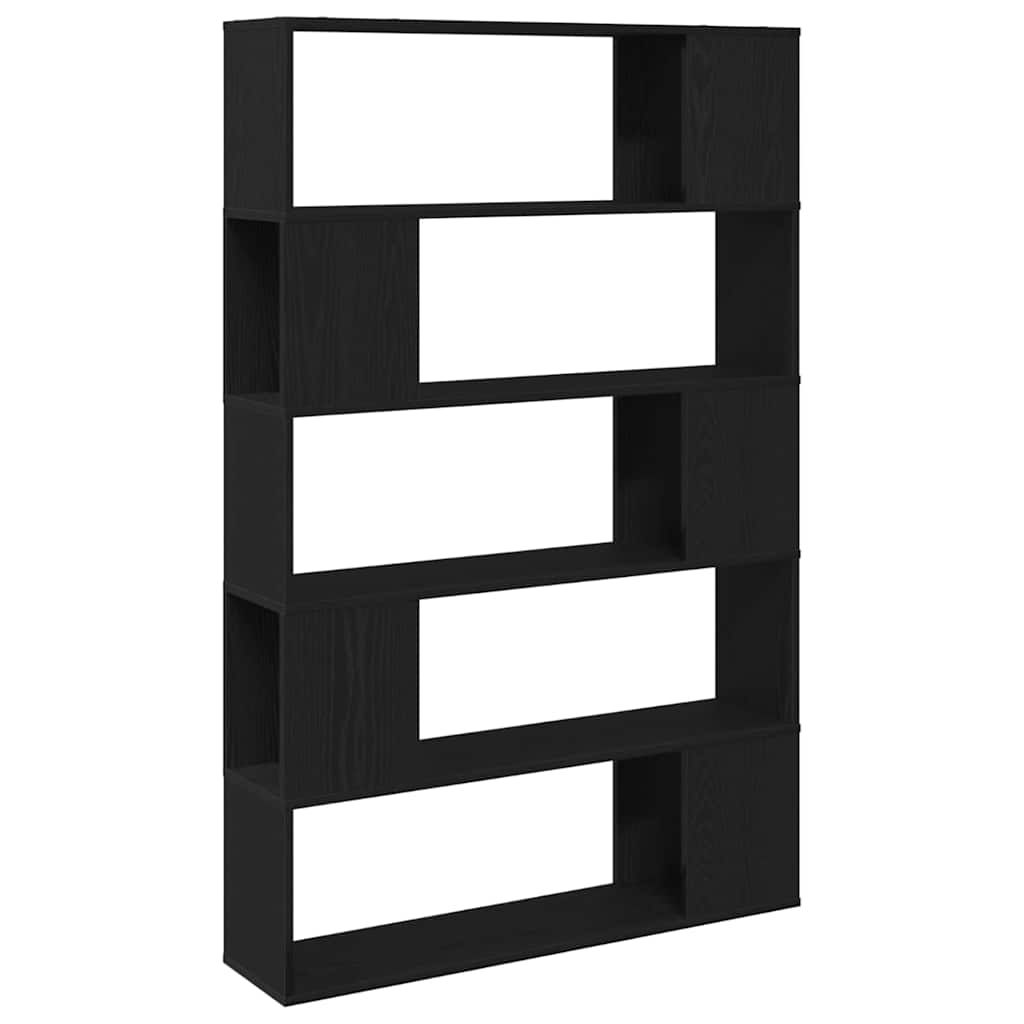 Ensemble meuble TV Montage mural Chêne noir 100 x 24 x 155 cm - XIOS