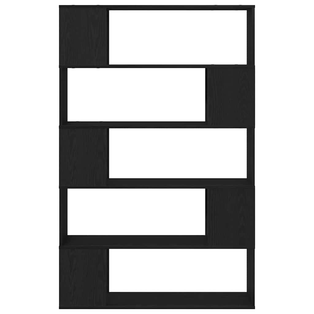 Ensemble meuble TV Montage mural Chêne noir 100 x 24 x 155 cm