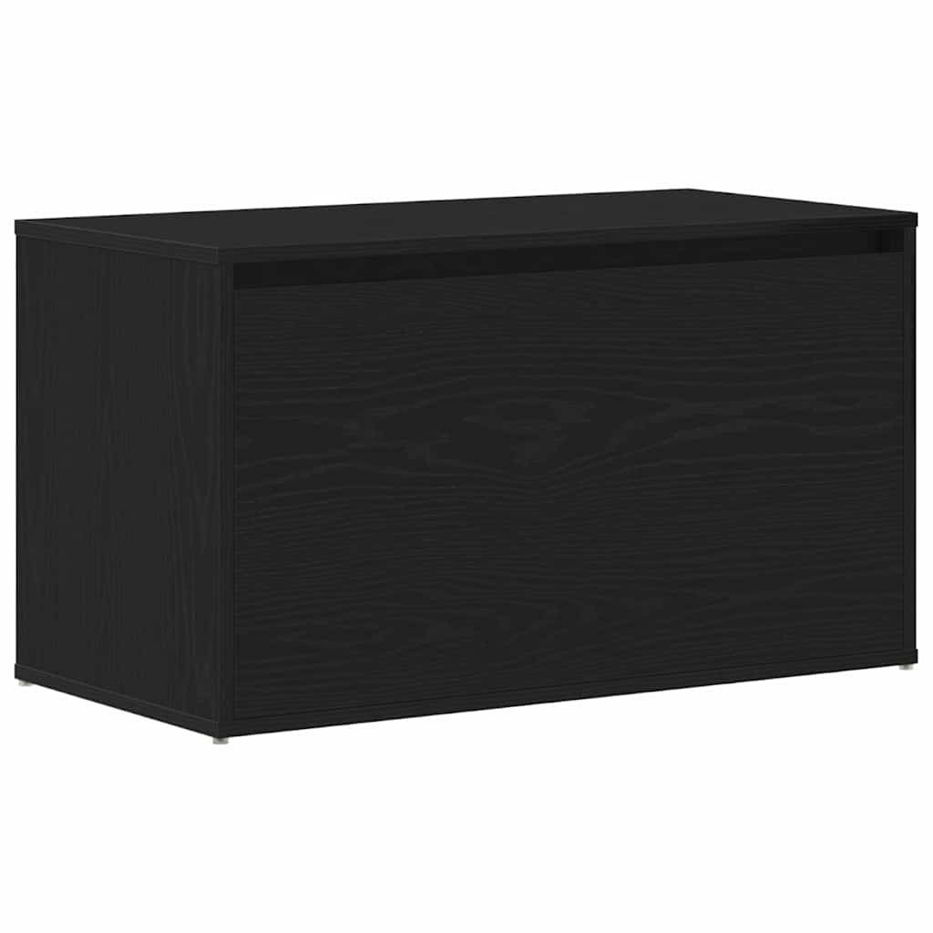 Banc d'entrée Chêne noir 80 x 40 x 45 cm Bois d'ingénierie - XIOS