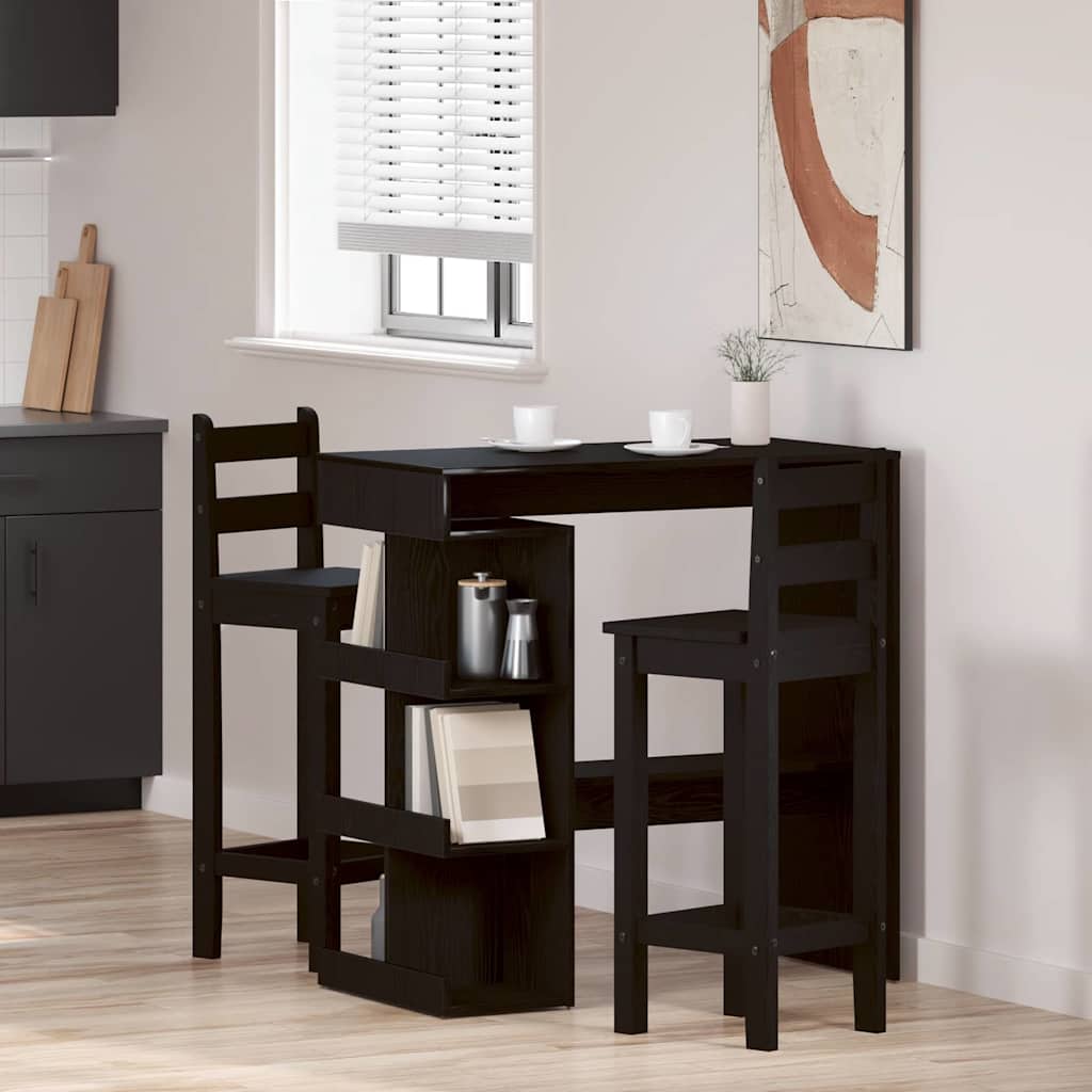 Table de bar Chêne noir 100 x 48 x 101,5 cm Bois d'ingénierie - XIOS