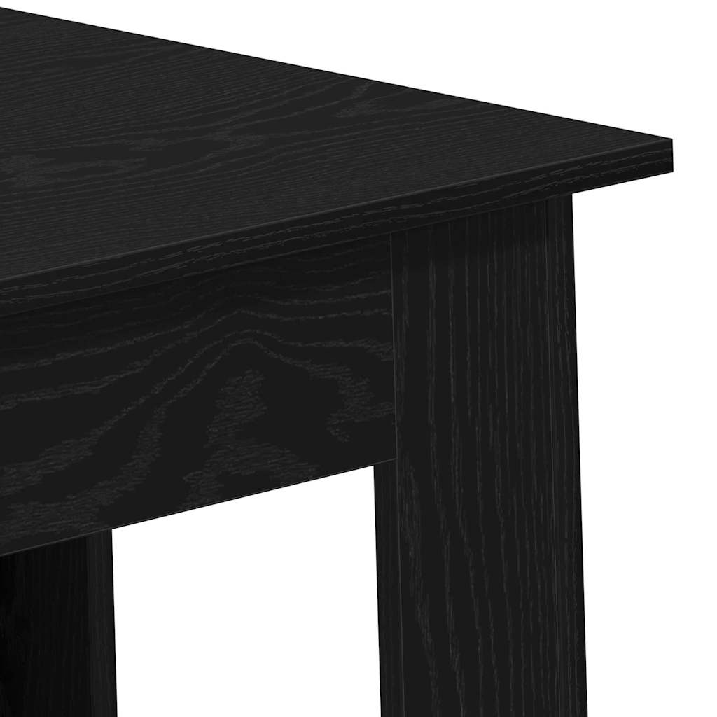Table de bar Chêne noir 102 x 50 x 103,5 cm Bois d'ingénierie