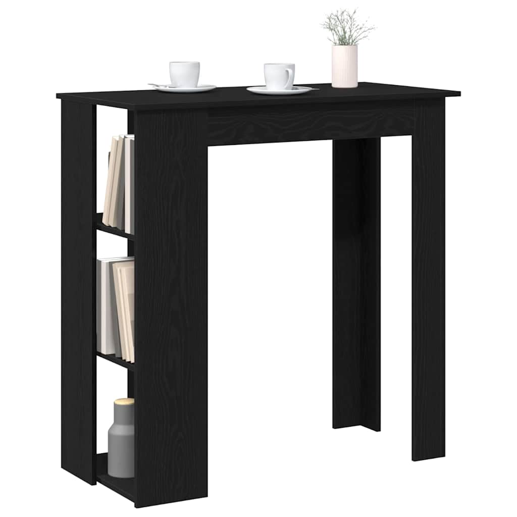 Table de bar Chêne noir 102 x 50 x 103,5 cm Bois d'ingénierie