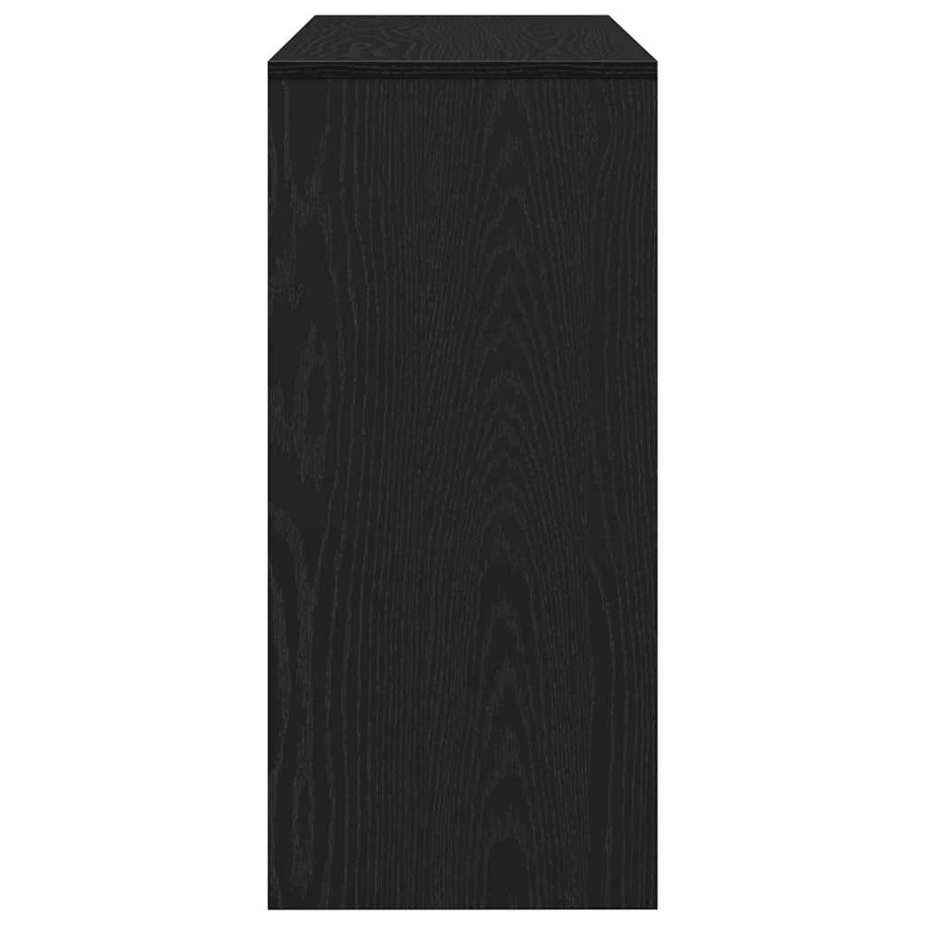 Table console Chêne noir 100 x 35 x 76,5 cm Bois d'ingénierie - XIOS
