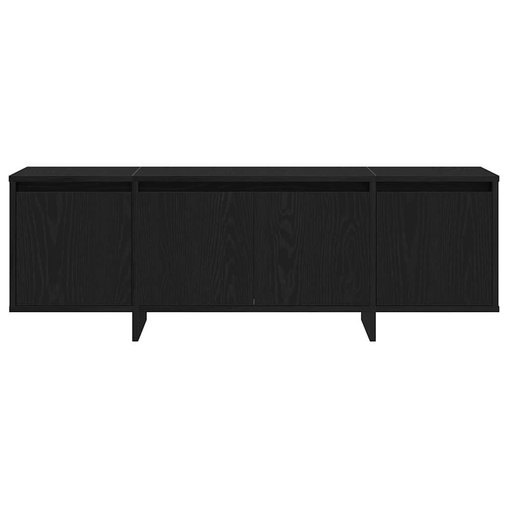 Meuble TV Chêne noir 120 x 30 x 40,5 cm Bois d'ingénierie