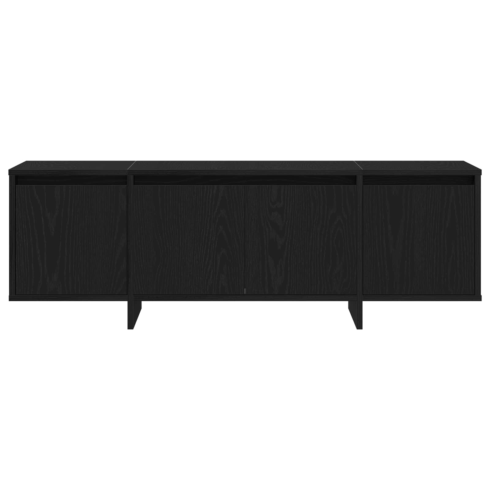 Meuble TV 120 x 30 x 40,5 cm Chêne noir Bois d'ingénierie