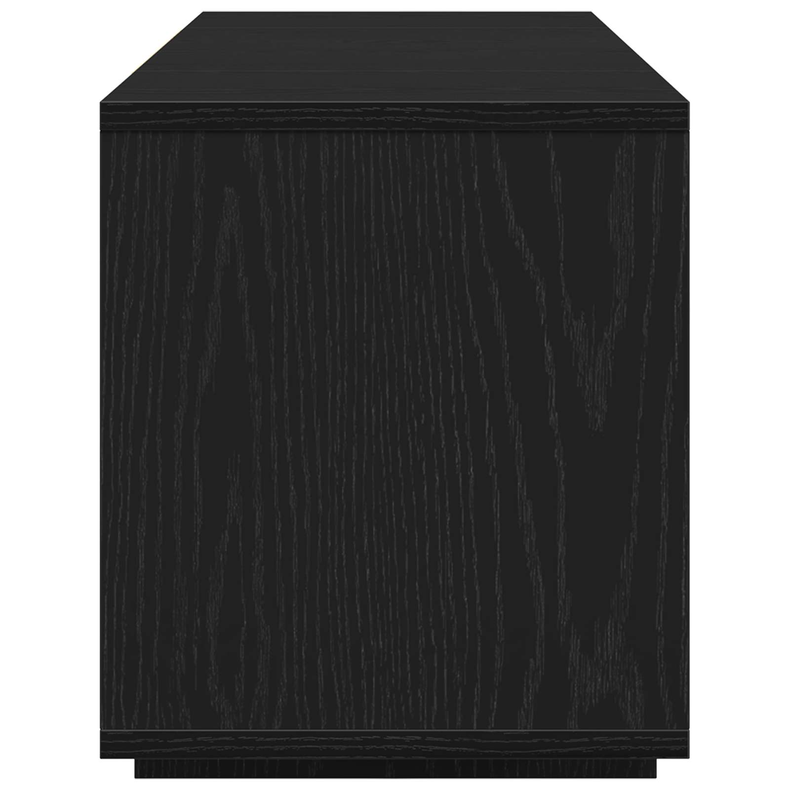 Meuble TV Chêne noir 120 x 30 x 40,5 cm Bois d'ingénierie