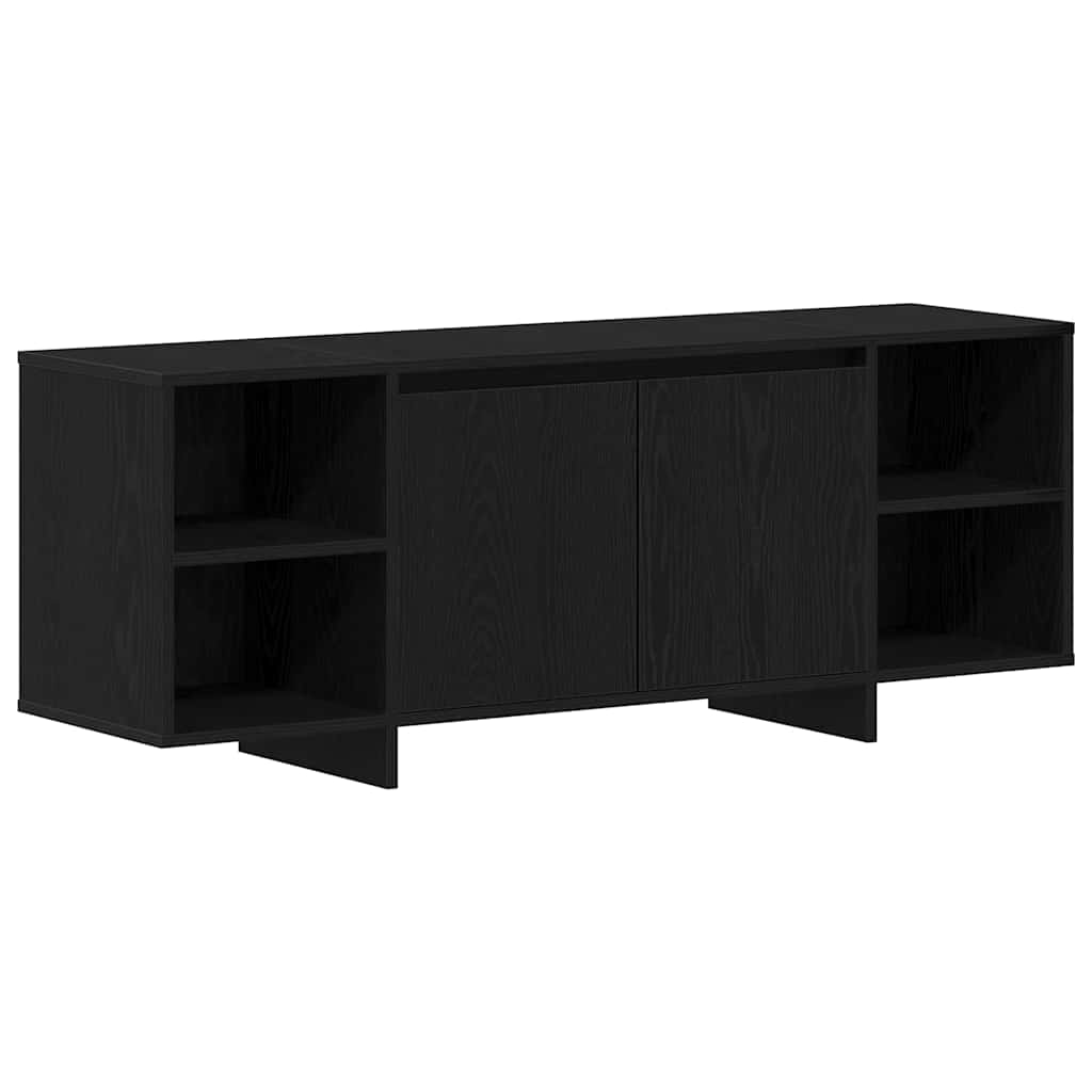 Meuble TV Chêne noir 120 x 30 x 40,5 cm Bois d'ingénierie - XIOS
