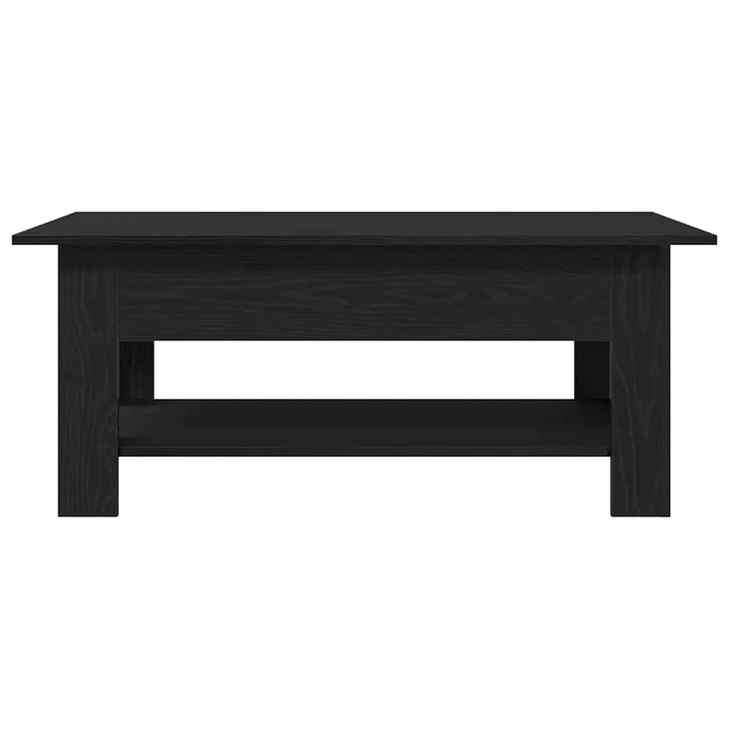 Table basse Chêne noir 102 x 55 x 42 cm Bois d'ingénierie - XIOS