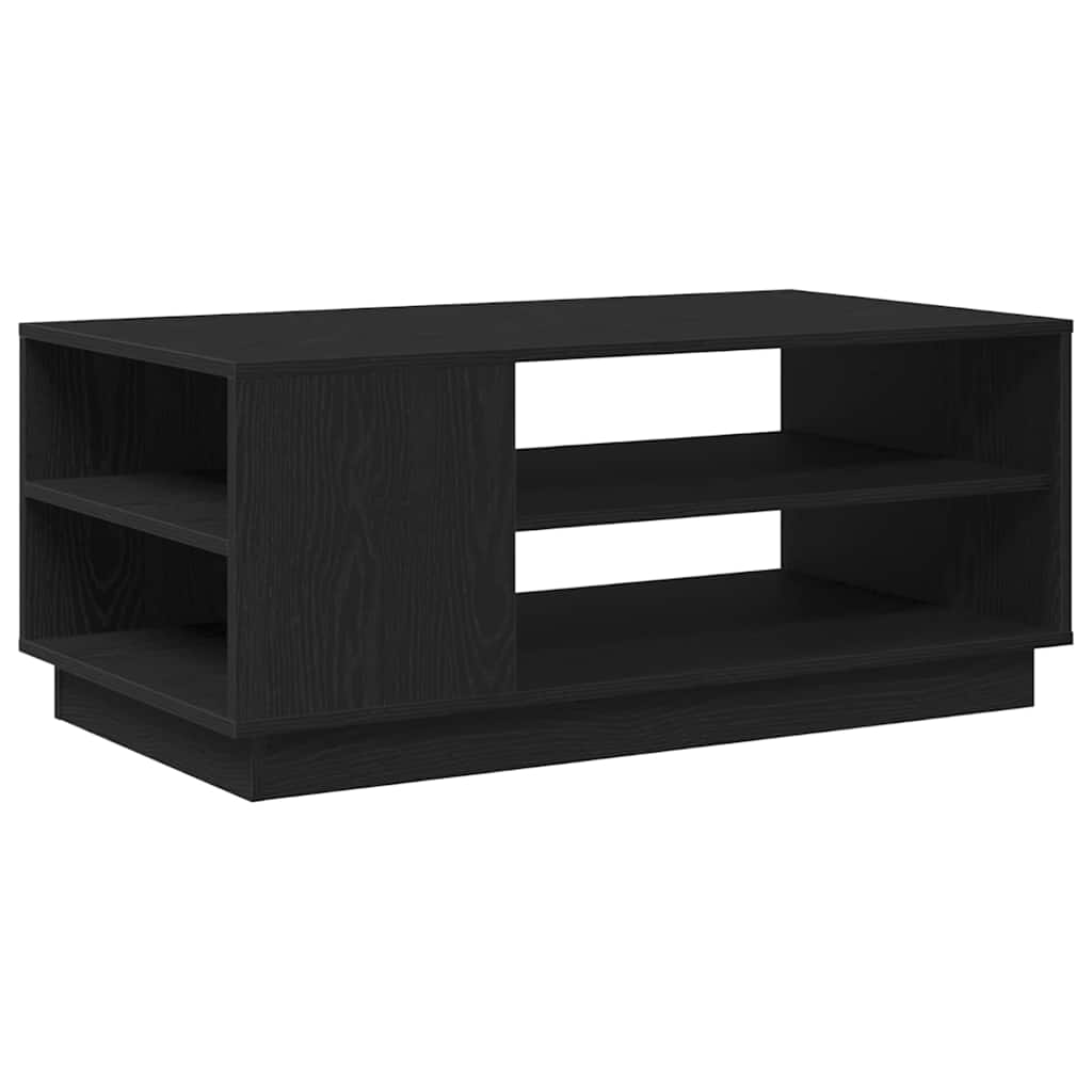 Table basse Chêne noir 102 x 55 x 43 cm Bois d'ingénierie - XIOS